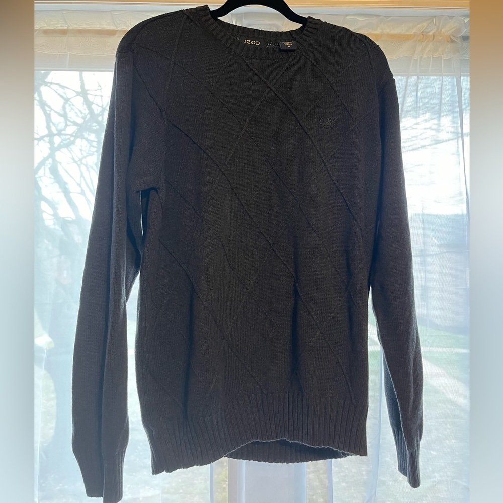 Izod Gray Mens sweater